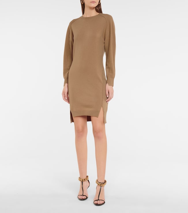 Stella McCartney Forever Stella wool sweatshirt dress