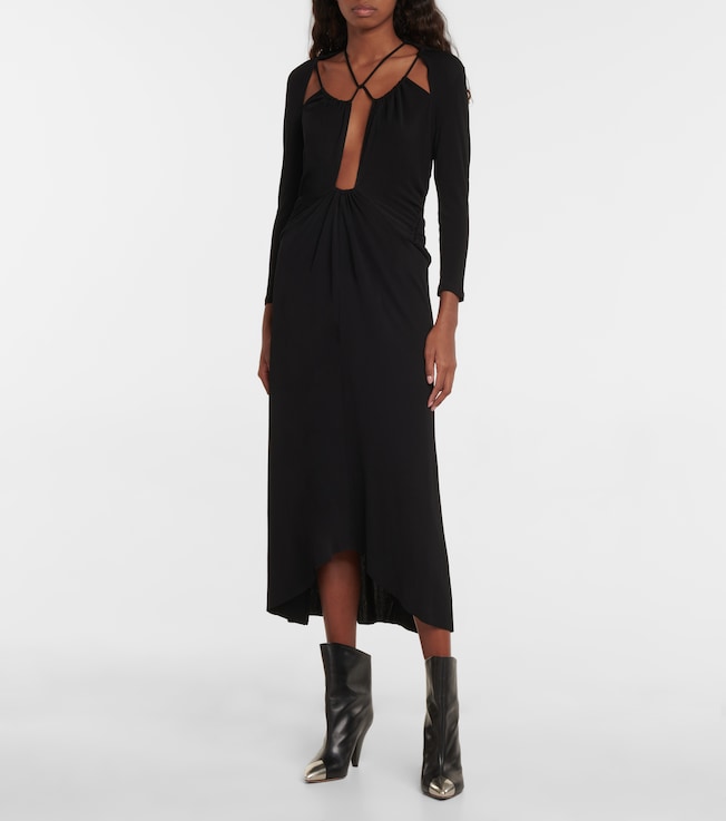 Isabel Marant Jadessi cutout jersey midi dress