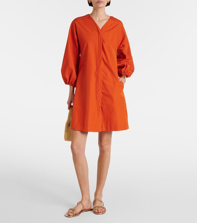 S Max Mara Cotton poplin minidress