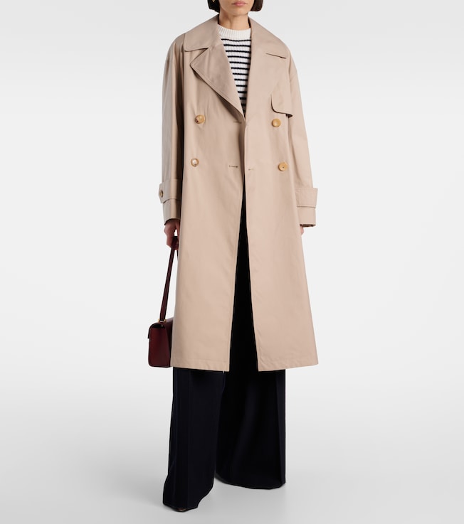 Max Mara Mtrench cotton-blend twill trench coat