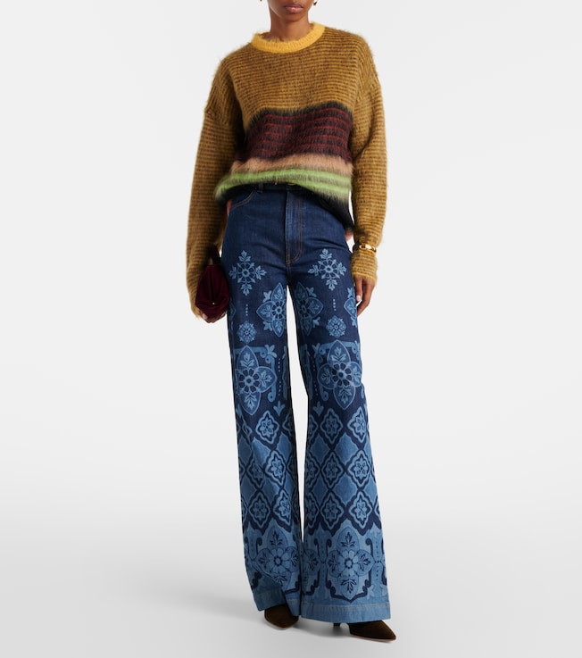 La DoubleJ Berra mohair-blend sweater