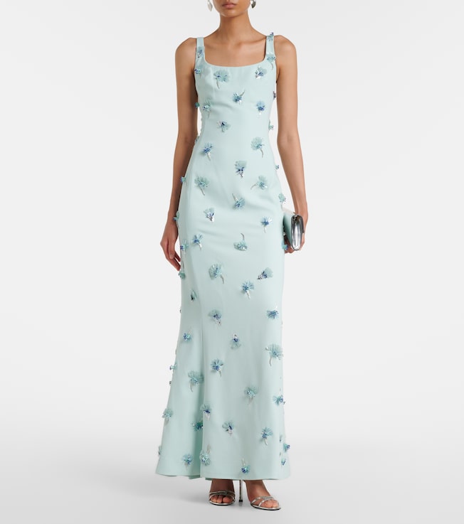 SIMKHAI Briella embellished gown