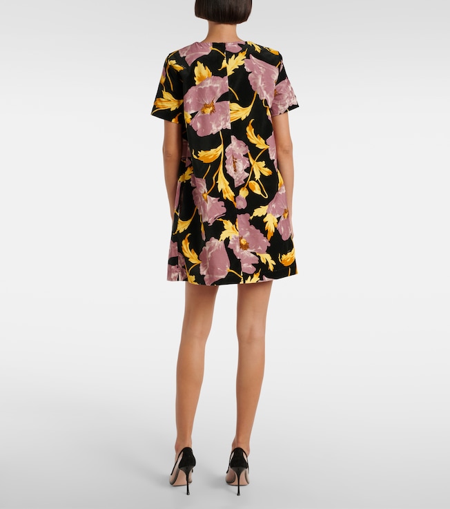 La DoubleJ La DoubleJ Mini Swing floral cotton minidress