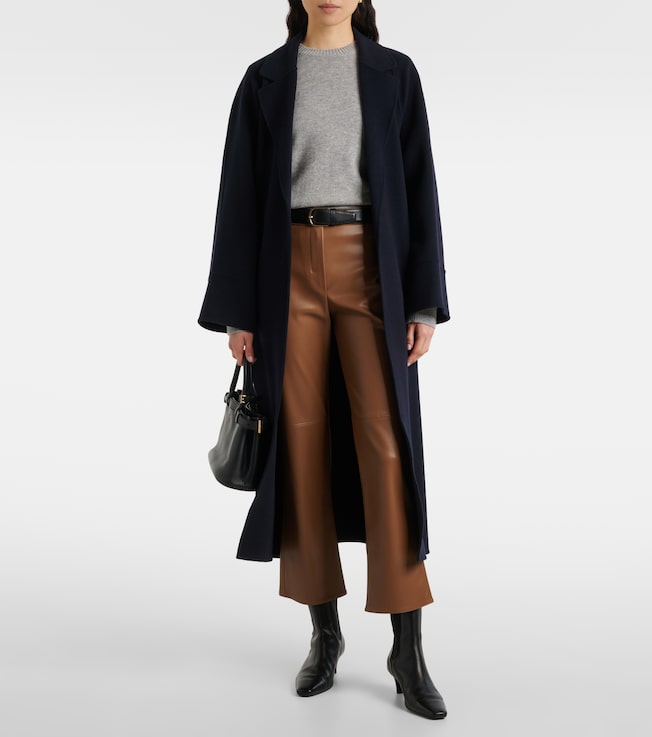S Max Mara Sublime cropped mid-rise bootcut pants