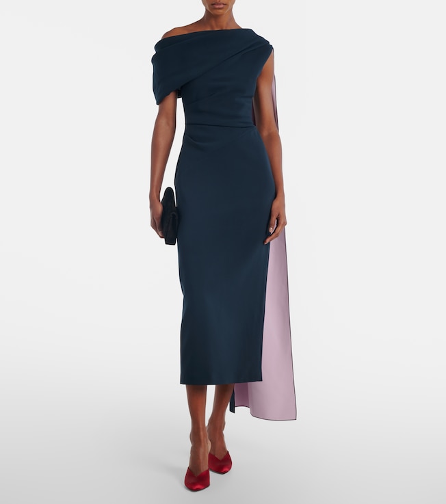 Roksanda Maite crêpe cocktail dress