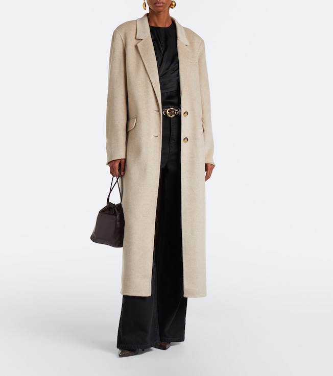 Isabel Marant Clesa wool and cashmere coat