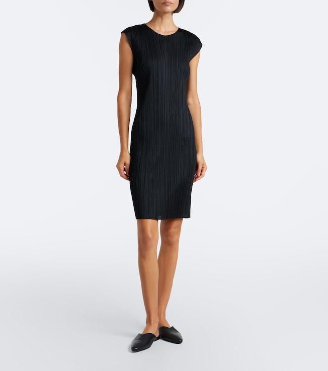 PLEATS PLEASE ISSEY MIYAKE Basics pleated minidress