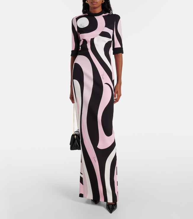 Pucci Iride cady maxi dress