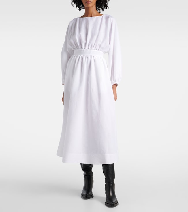Gabriela Hearst Ahmose linen maxi dress