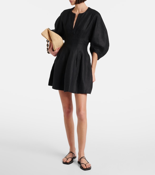 Faithfull Soleil linen minidress