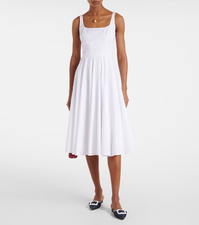 Emilia Wickstead Nikush cotton midi dress