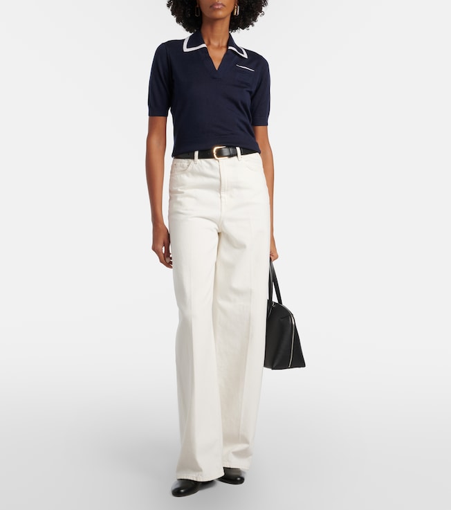 Ralph Lauren Collection Cashmere polo sweater