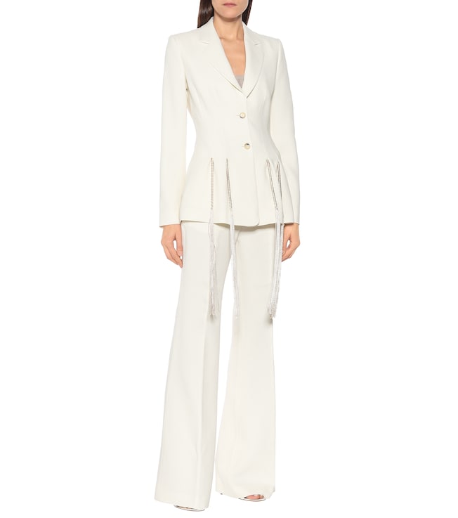 Gabriela Hearst Maurice fringed wool blazer