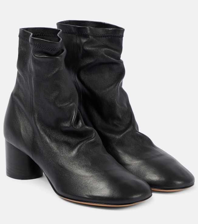 Isabel Marant Laeden leather ankle boots