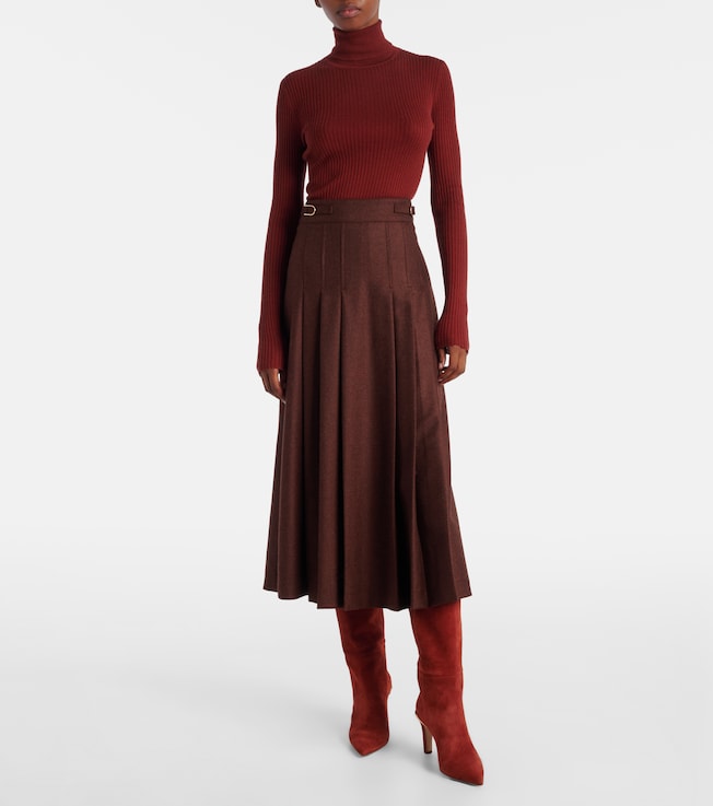 Gabriela Hearst Peppe cashmere and silk turtleneck 