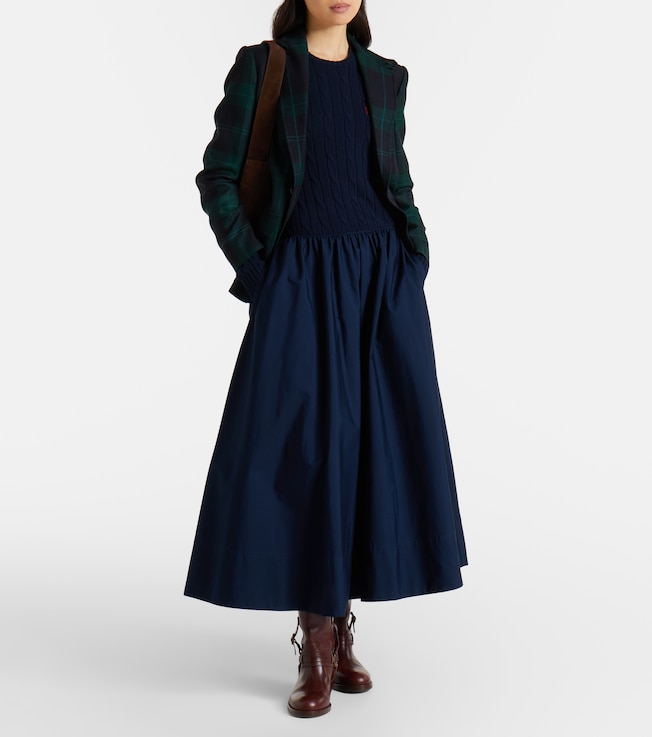 Polo Ralph Lauren Cotton-blend maxi dress