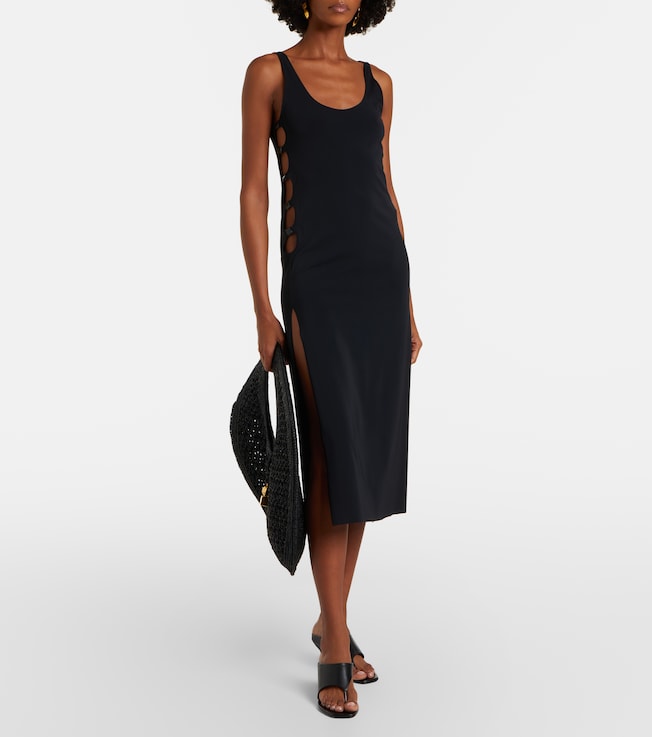Eres Ellipse cutout midi dress