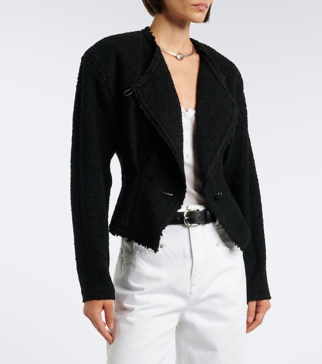 Isabel Marant Suna wool and alpaca-blend bouclé jacket