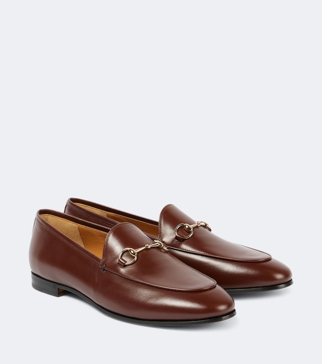Gucci Jordaan Horsebit leather loafers