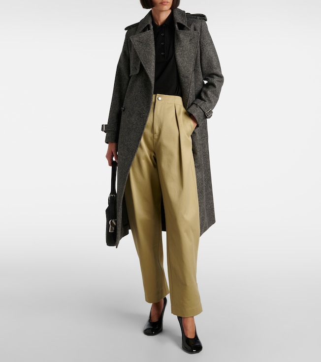 Burberry Cotton-blend polo shirt