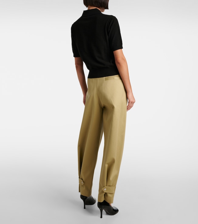 Burberry Burberry Cotton-blend polo shirt
