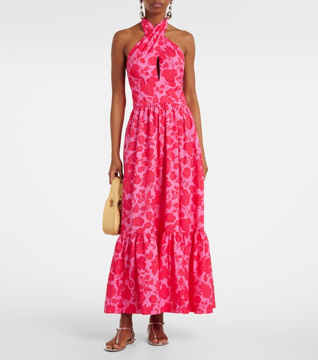 Heidi Klein Fairhaven floral cotton-blend maxi dress