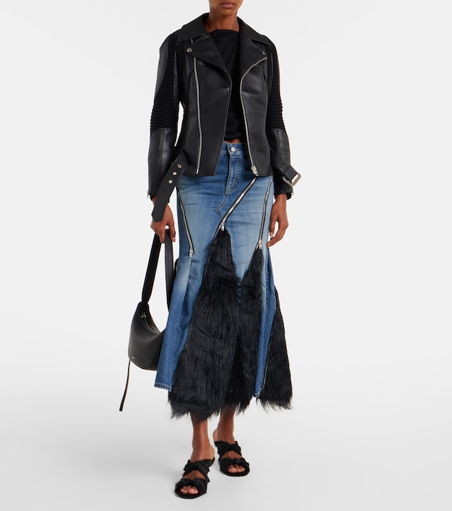 Junya Watanabe Belted biker jacket