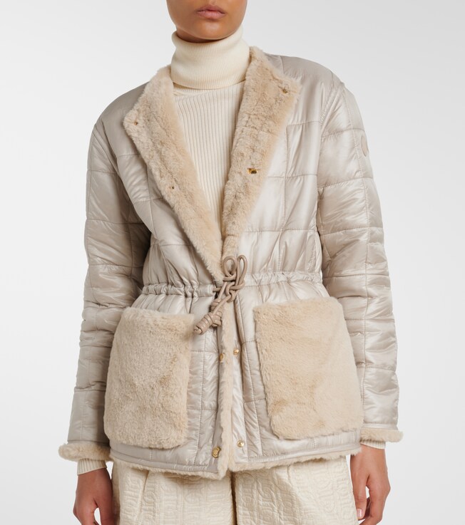 Moncler Tipule quilted reversible down jacket