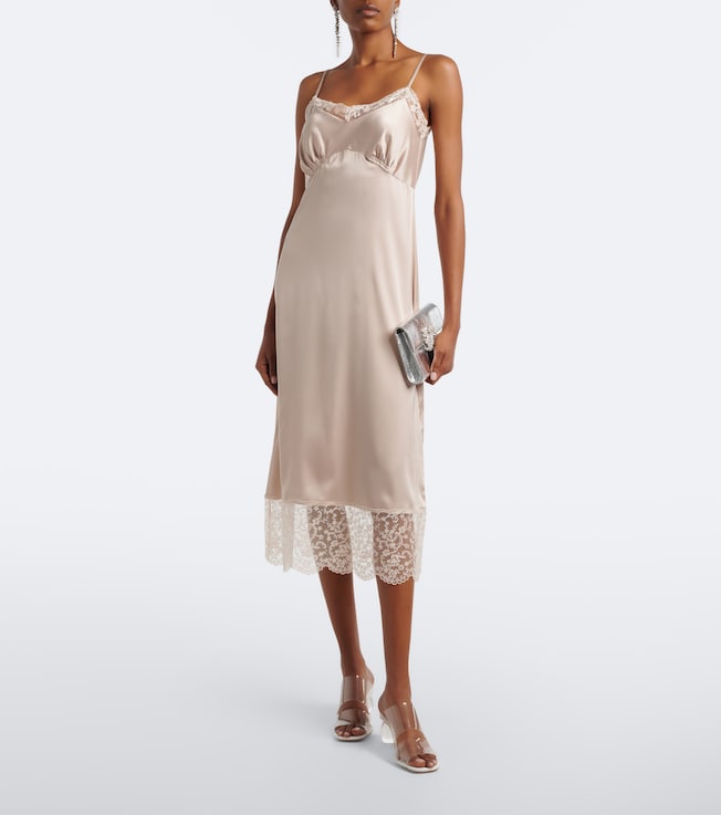 Simone Rocha Satin slip dress