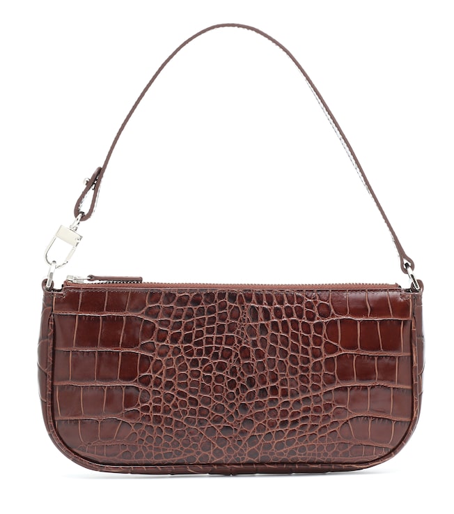 BY FAR Rachel leather shoulder bag