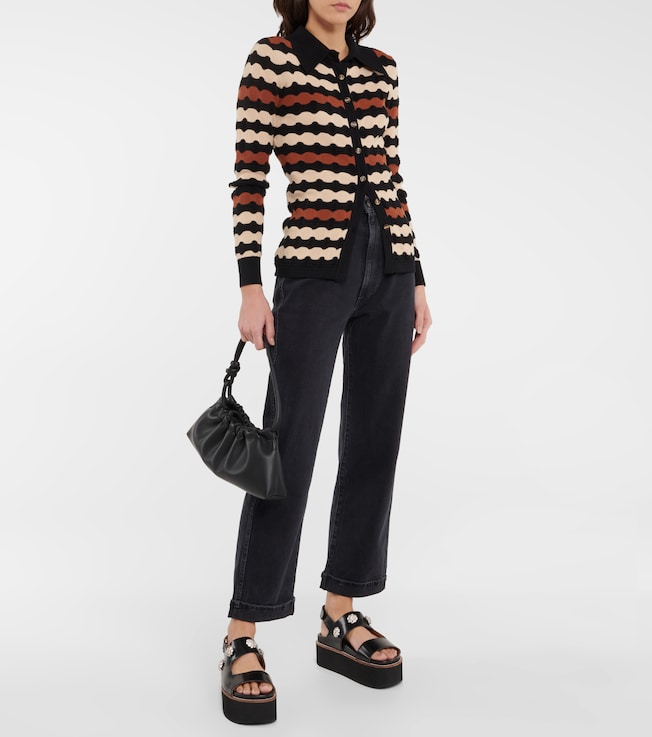 3x1 N.Y.C. Claudia Extreme high-rise straight jeans