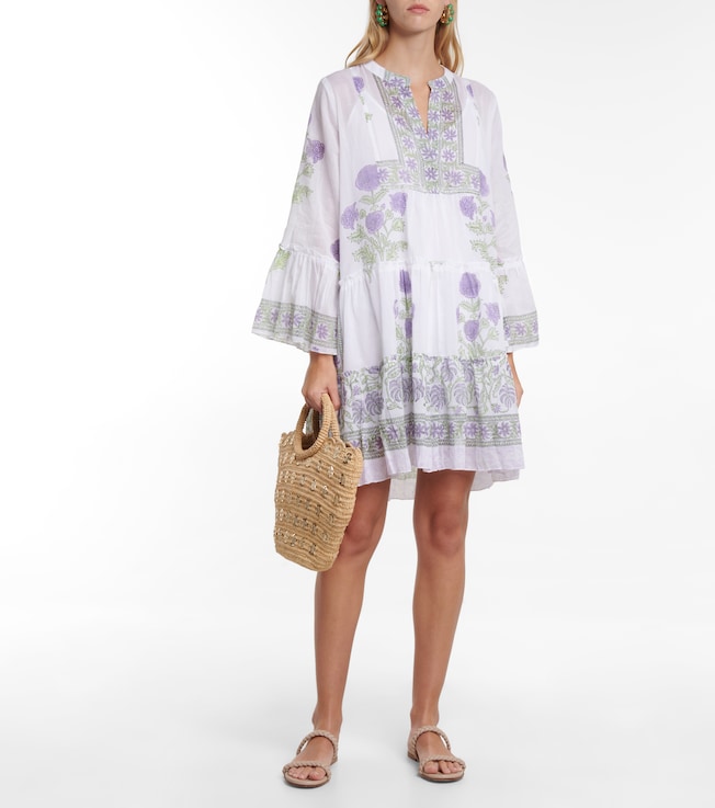 Juliet Dunn Floral minidress