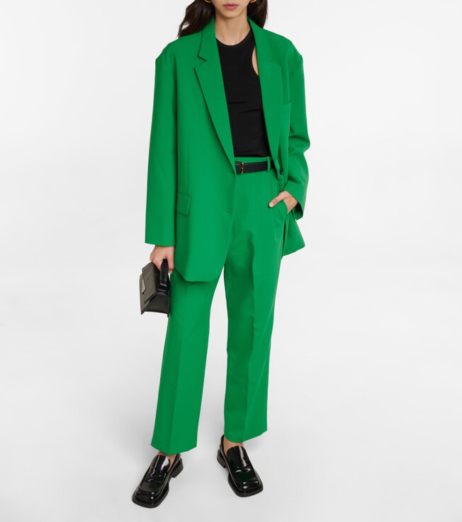 The Frankie Shop Bea high-rise straight pants
