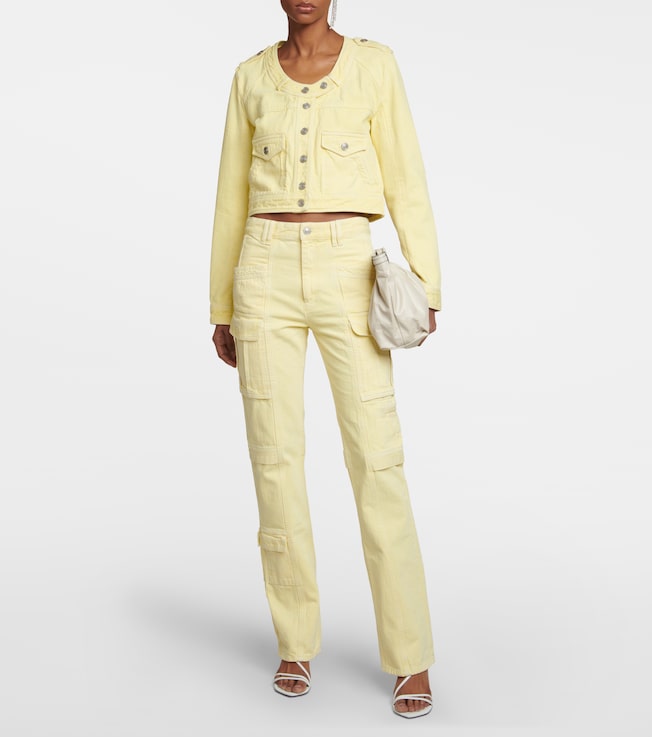 Isabel Marant Vokayo straight-leg cargo jeans