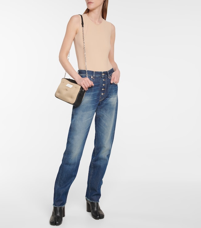 MM6 Maison Margiela High-rise straight jeans
