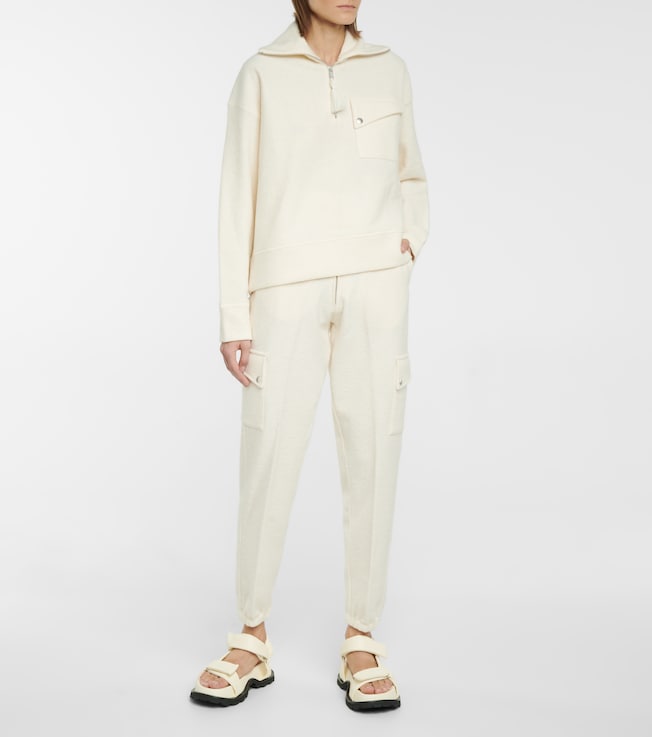 Jil Sander Wool-blend cargo pants