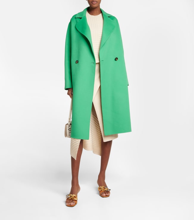 Stella McCartney Double-breasted wool coat