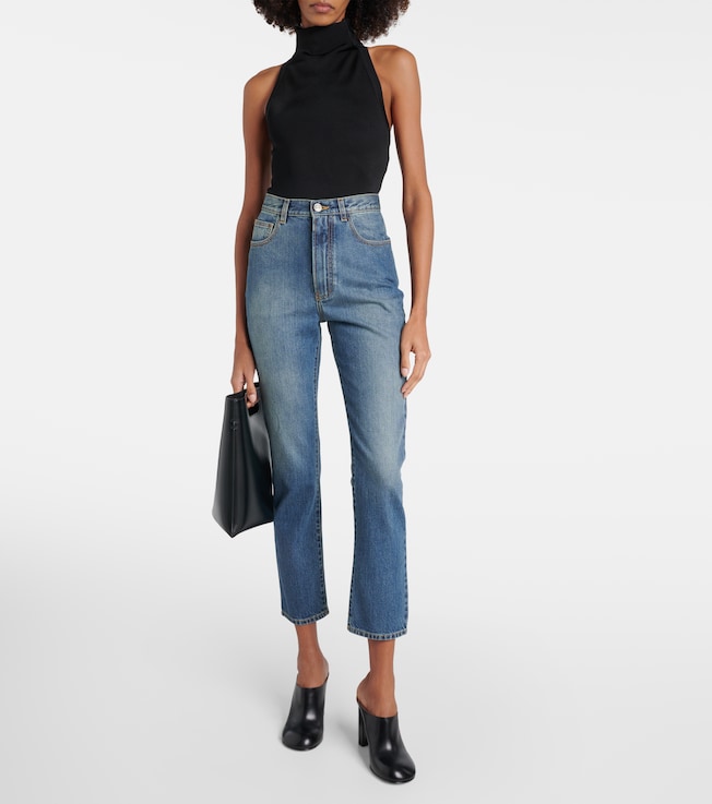 Alaïa Jersey bodysuit