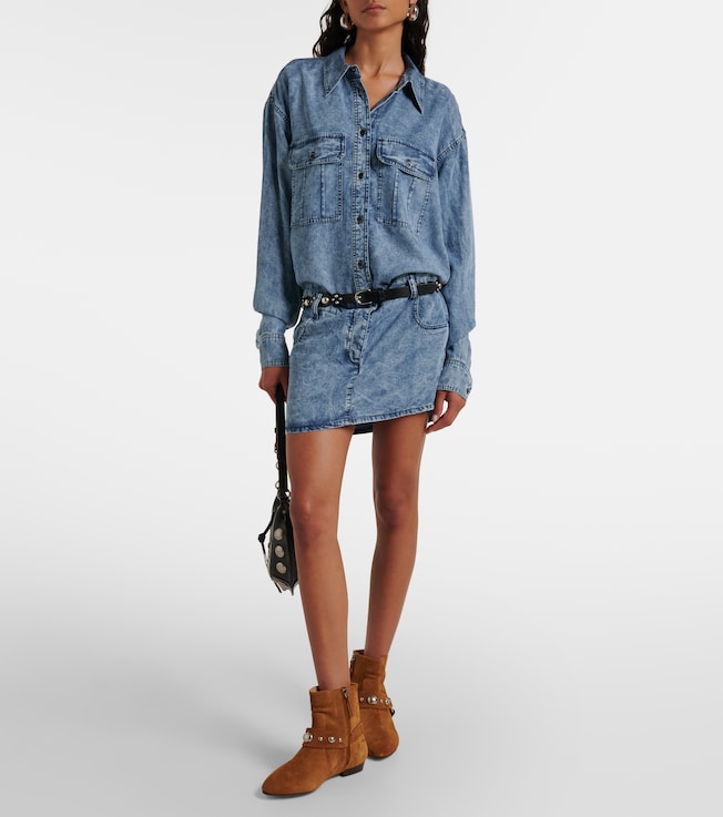 Marant Étoile Palvina denim shirt dress