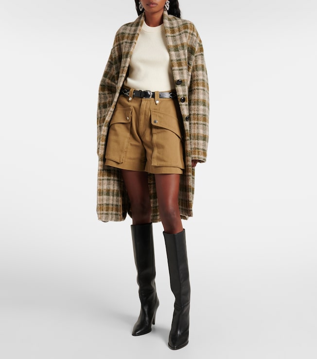 Marant Étoile Gabyne ribbed-knit wool-blend sweater