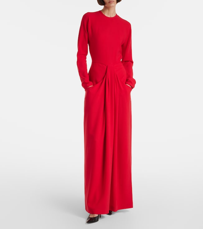 The Row Anselm draped jersey maxi dress