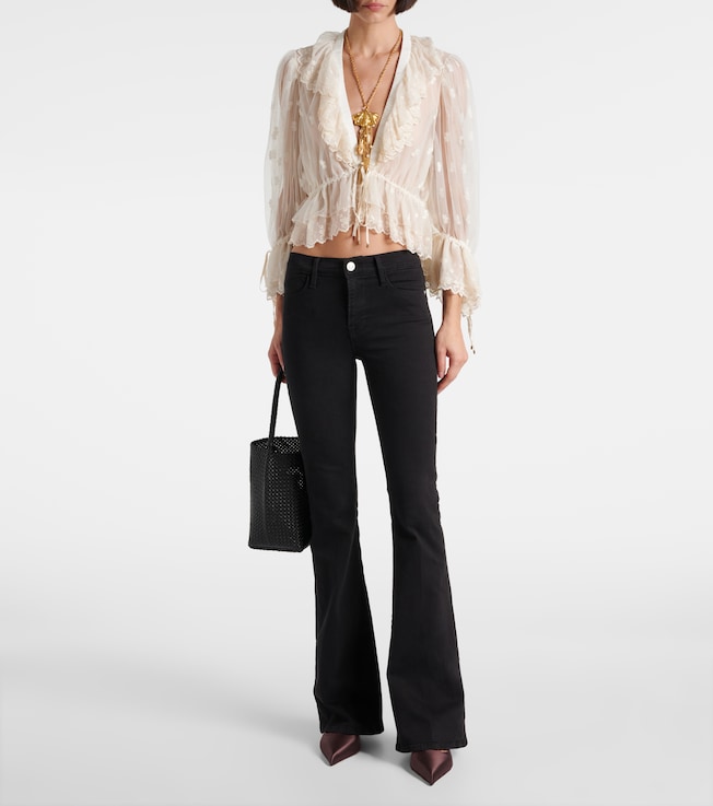 FRAME Le High Flare jeans