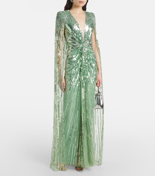 Jenny Packham Gold Rush sequined gown
