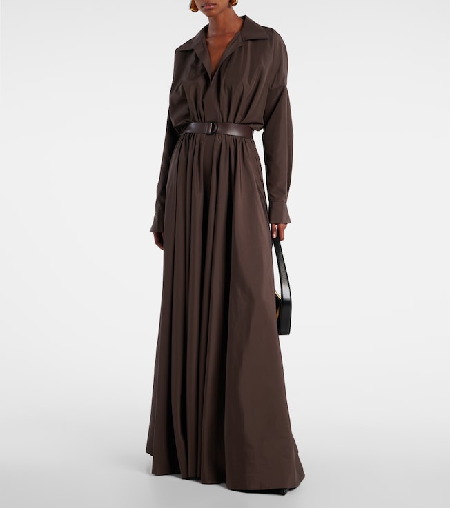 Norma Kamali Oversized flared gown