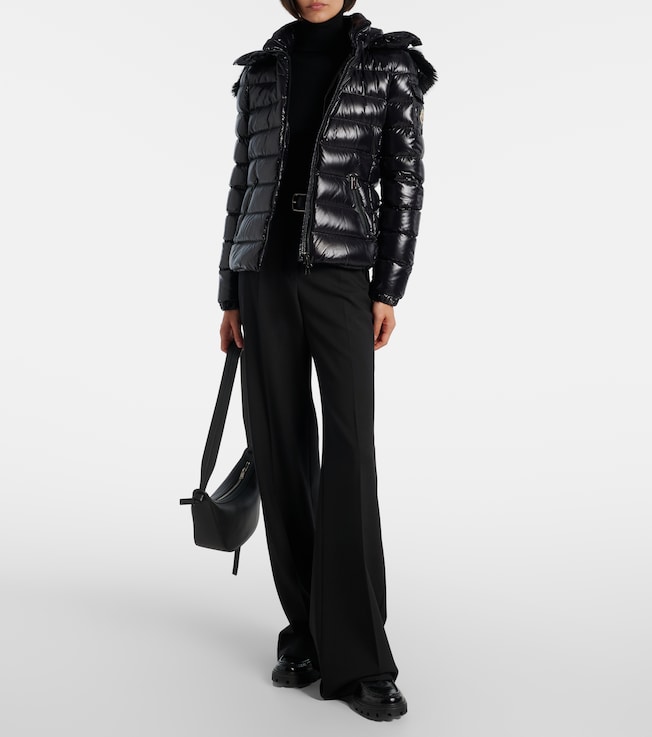 Moncler Badyf faux fur-trimmed down jacket
