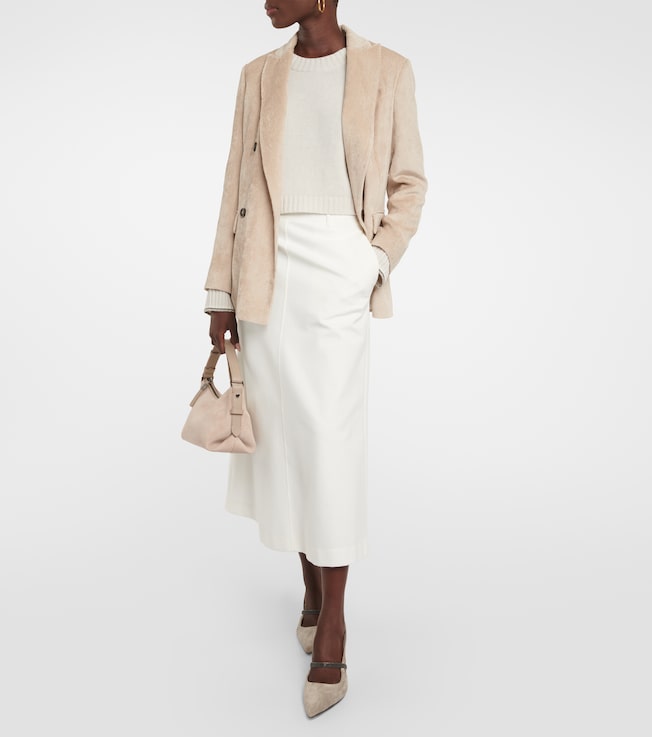 Brunello Cucinelli Wool, cashmere, and silk sweater