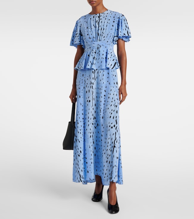 Diane von Furstenberg Levana printed maxi dress