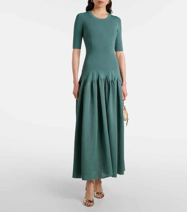 Altuzarra Maisie ribbed-knit maxi dress