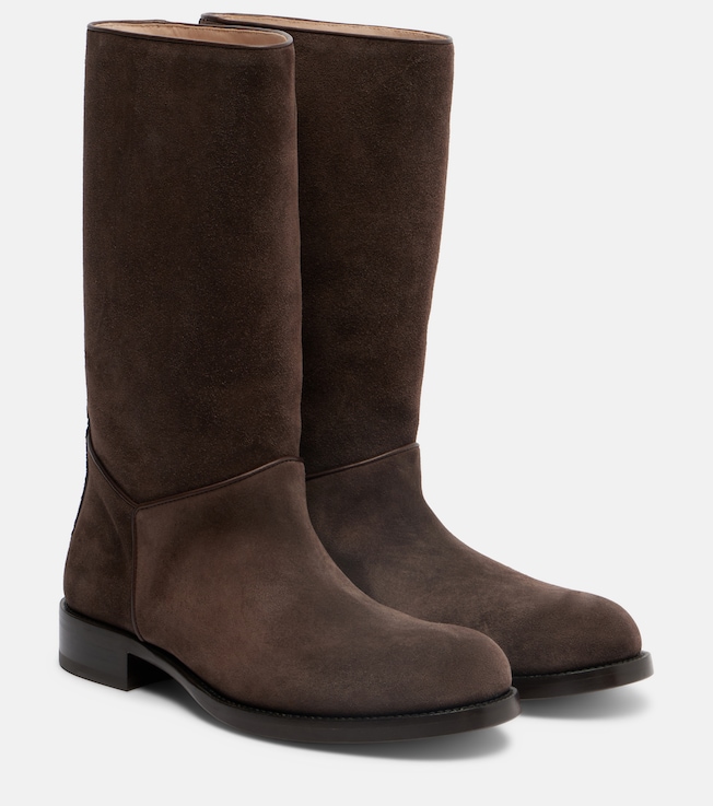 The Row Nobilis Riding leather knee-high boots