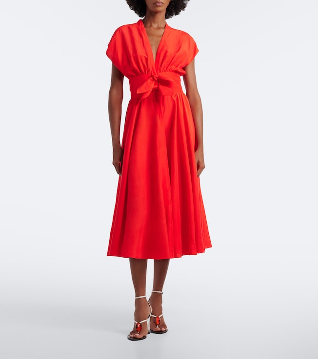 Alaïa Belted midi dress